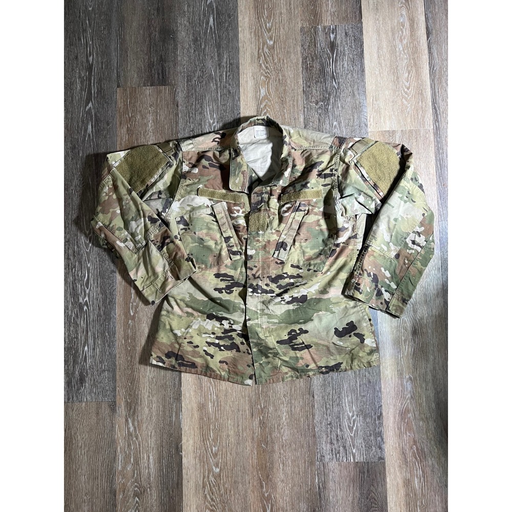 US Military OCP Multicam Army Combat Uniform ACU Coat Jacket‎ Medium Regular